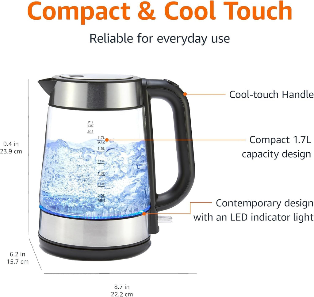 Electric Glass Kettle for Tea Coffee