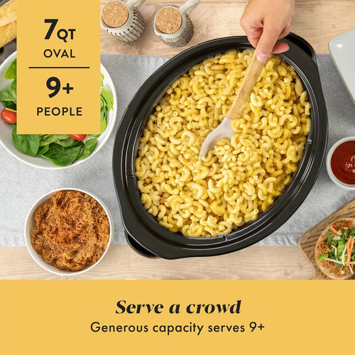 Large Capacity Slow Cooker for Family Meals